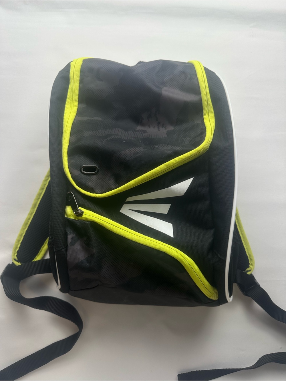 Easton small Black and Neon Yellow baseball Backpack